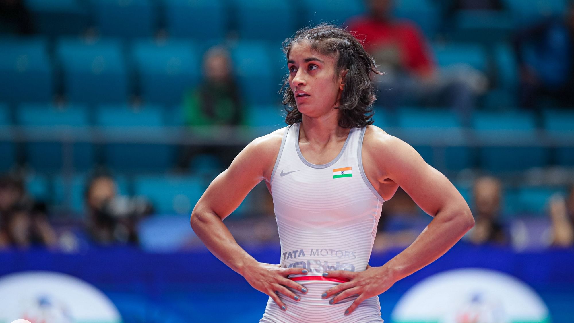 Vinesh Phogat lost to her Japanese rival Mayu Mukaida in the quarter final of the women’s 53 kg category at the Asian Wrestling Championships.