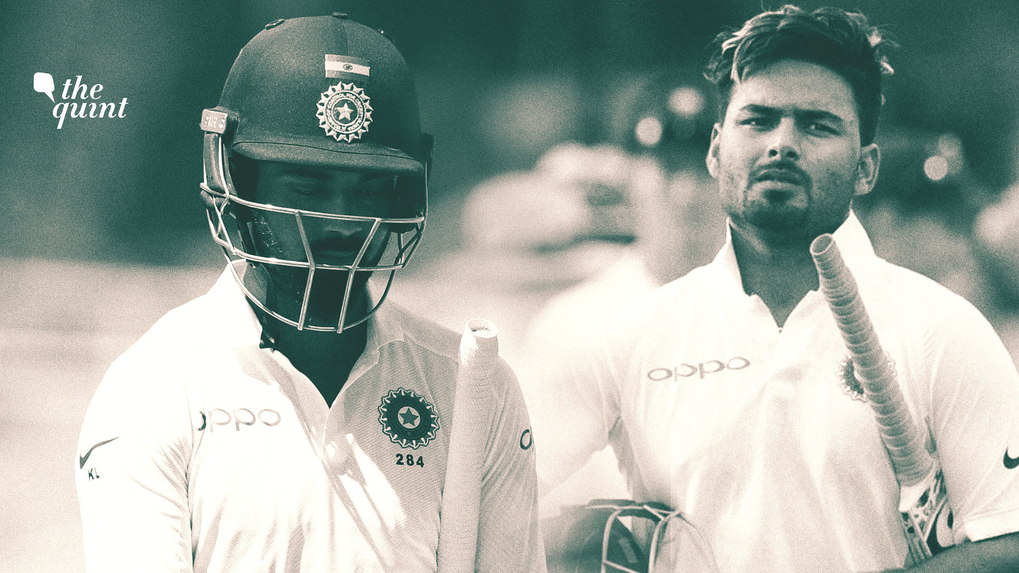 File image of Indian batsmen KL Rahul and Rishabh Pant.