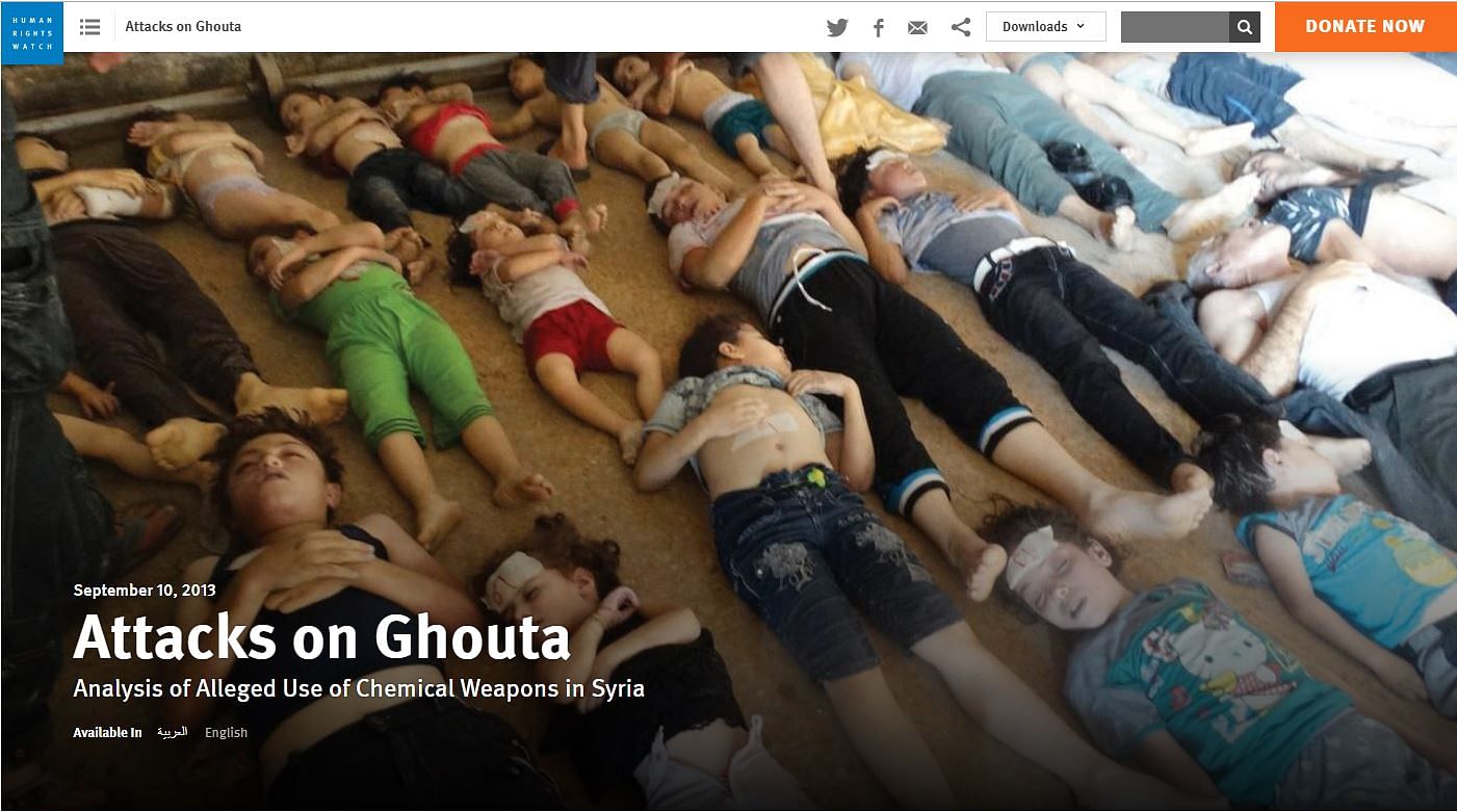 Viral Photo Fact Check Photo of Children  Killed in Syrian 