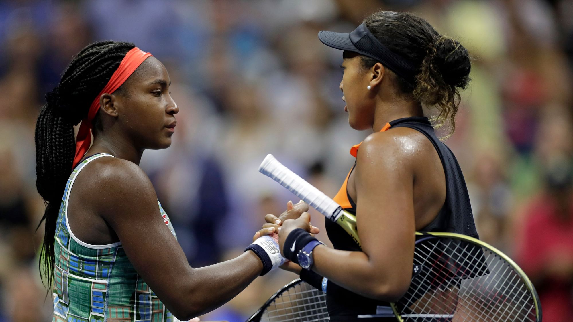 Coco Gauff’s US Open run came to an end against defending champion and No. 1 seed Naomi Osaka.