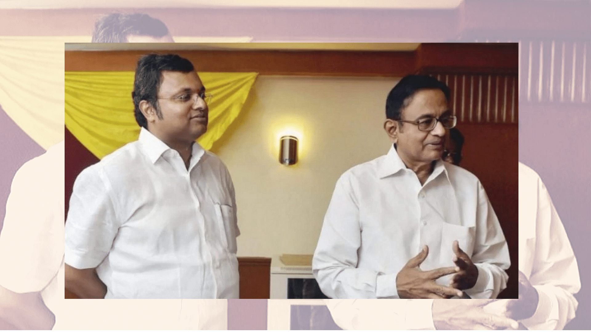 Politician P Chidambaram and his son Karti are among those named in the INX media case.