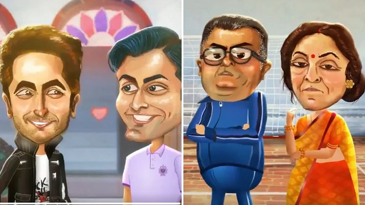 The cast of <i>Shubh Mangal Zyada Saavdhan.</i>