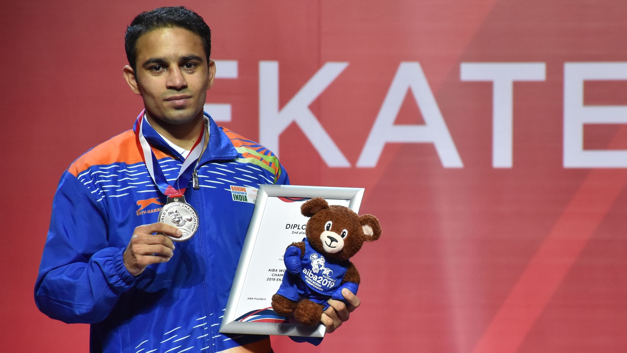 The second-seeded Amit Panghal became the first Indian male boxer to finish second in the world event.