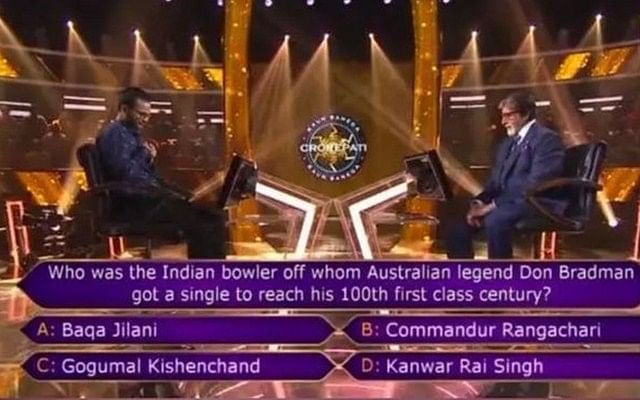 The cricket question for Rs 7 crore that Sanoj could not answer on Kaun Banega Crorepati.