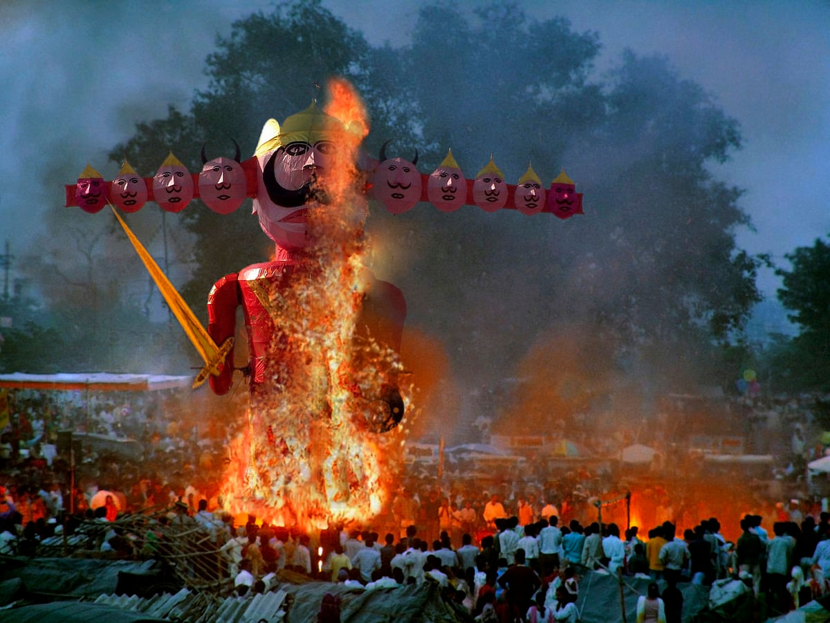 Dussehra is celebrated on Dashmi or the tenth day of Shukla Paksha in the Ashvin month of Hindu calendar.