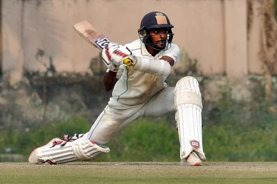 Abhimanyu Easwaran. (Photo: Kuntal Chakrabarty/IANS)
