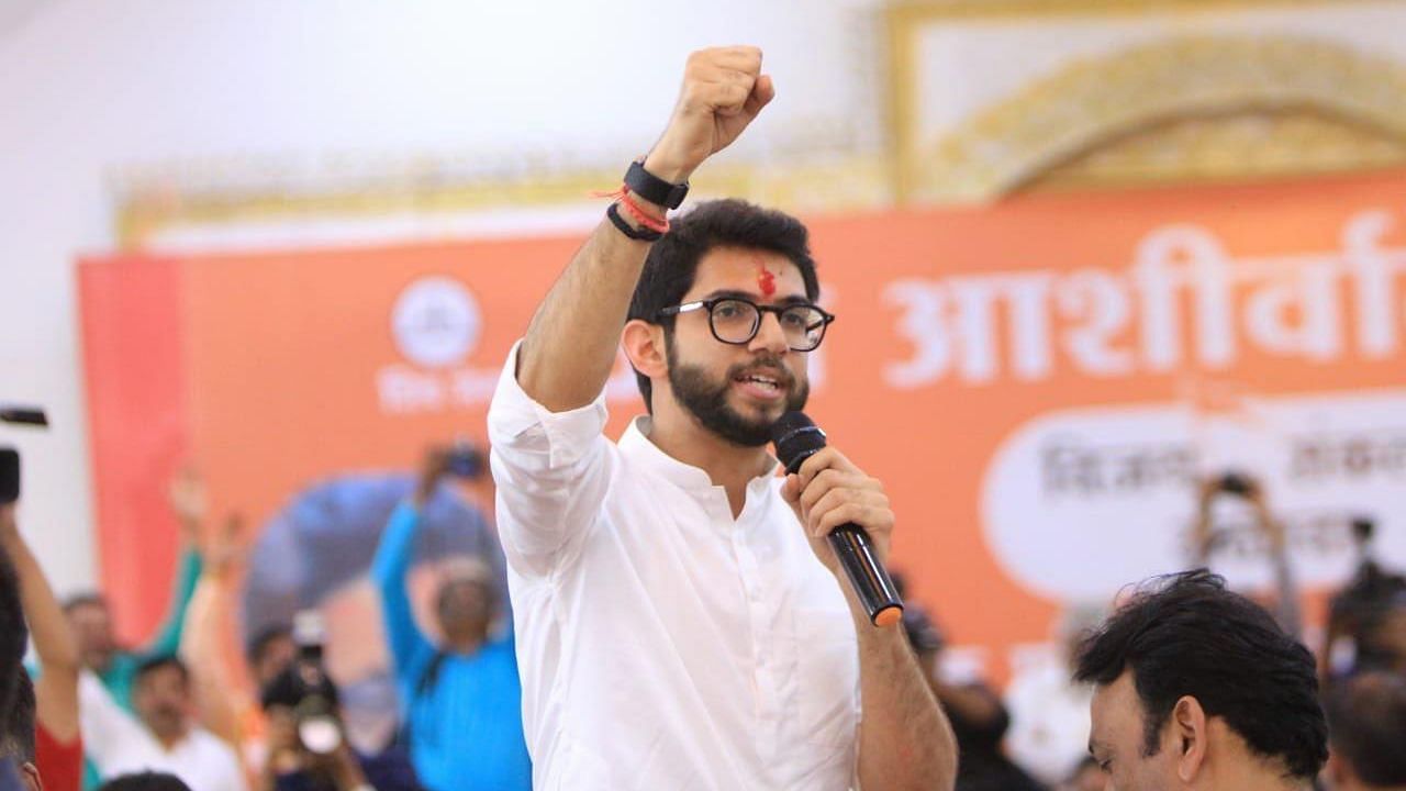 With this, Aaditya has become the first member of the Thackeray clan ever to contest an election.
