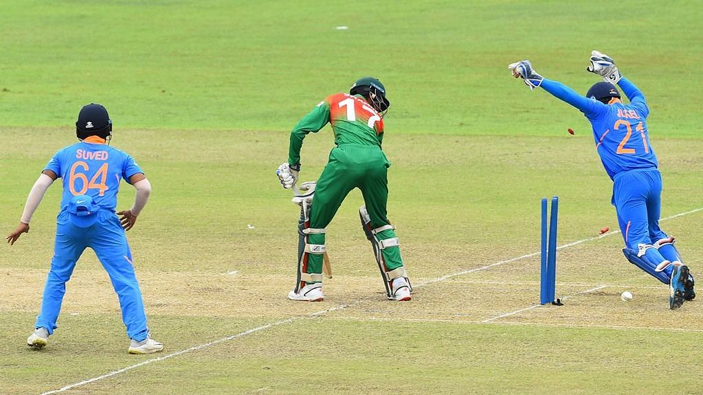 Defending a paltry total of 106, India dismissed Bangladesh for 101 in 33 overs.