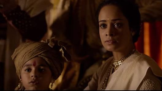 A still from <i>The Warrior Queen of Jhansi</i> trailer