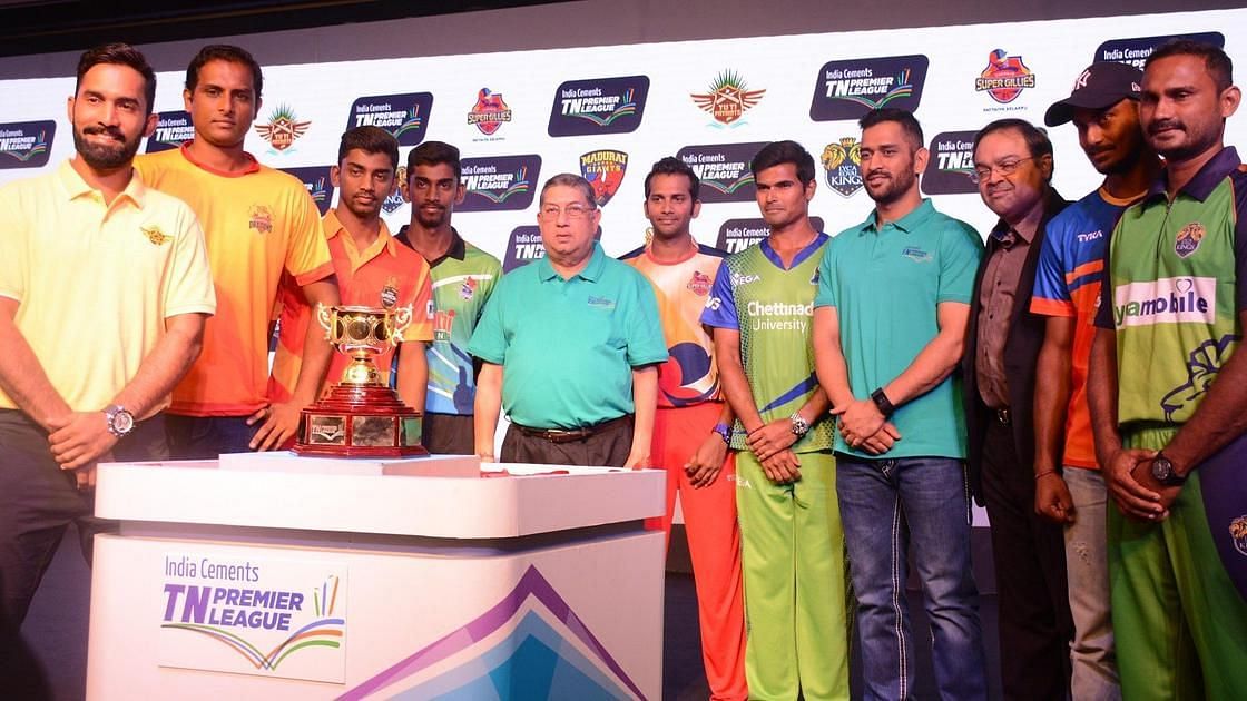 Inaugurated by former India captain MS Dhoni, the eight-team Tamil Nadu Premier League started in 2016.