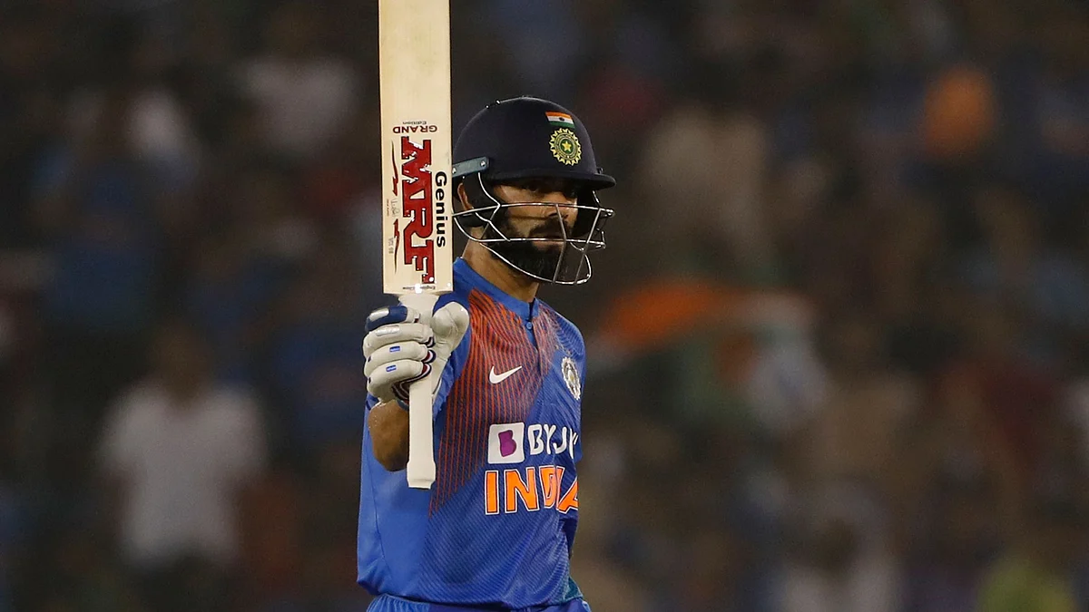 Virat Kohli believes in wearing a <i>kada.</i>