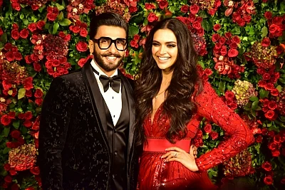 Ranveer Singh and Deepika Padukone. (Photo: IANS)