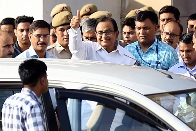 Former Finance Minister P. Chidambaram.