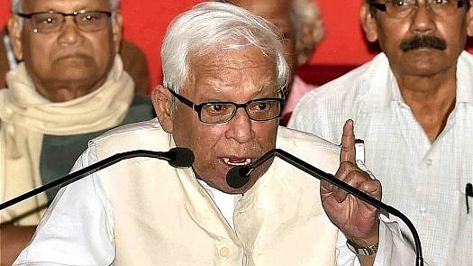 Former West Bengal CM Buddhadeb Bhattacharjee.