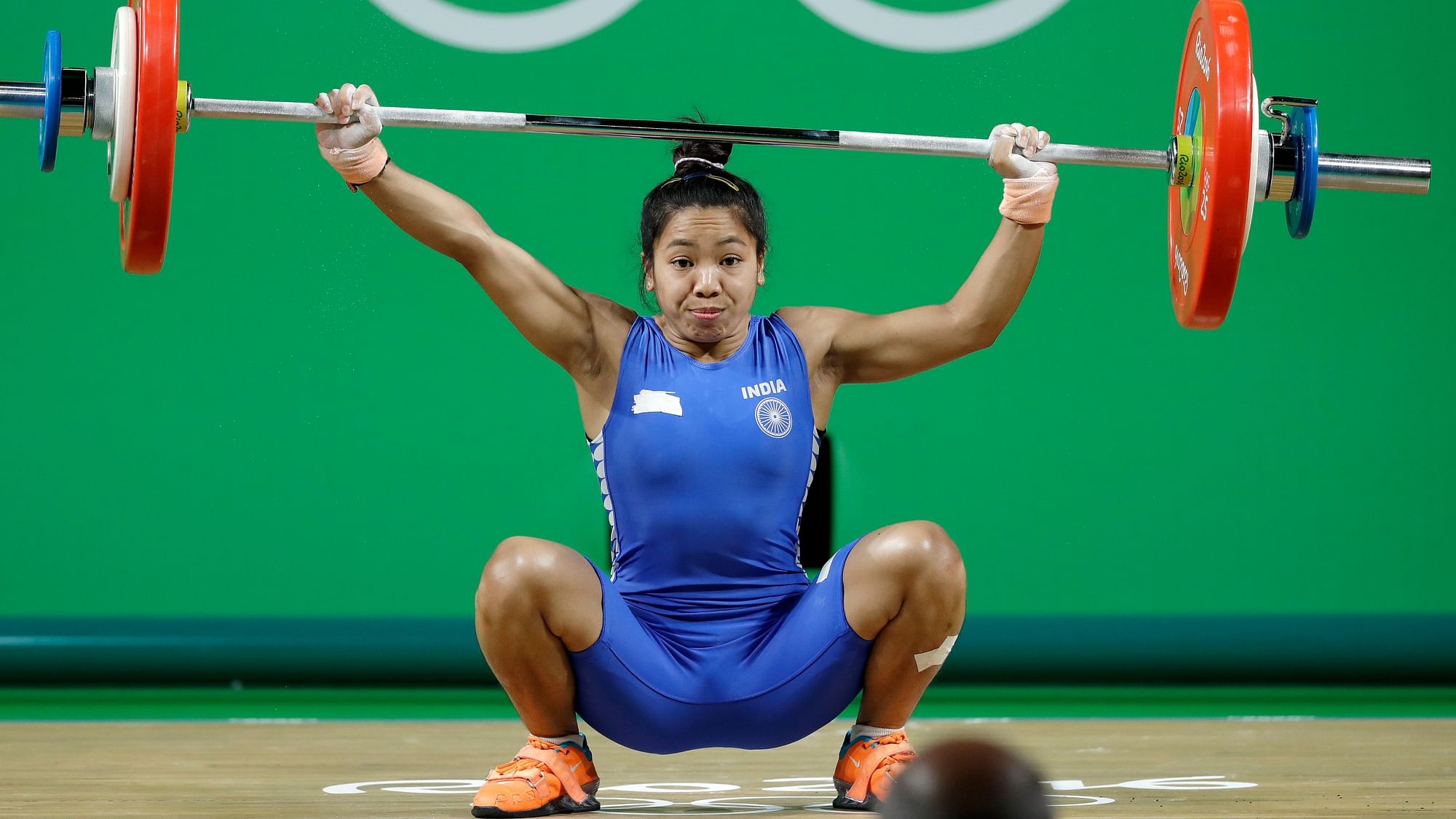 Mirabai won the gold in the 48kg category at the 2017 World Weightlifting Championships.