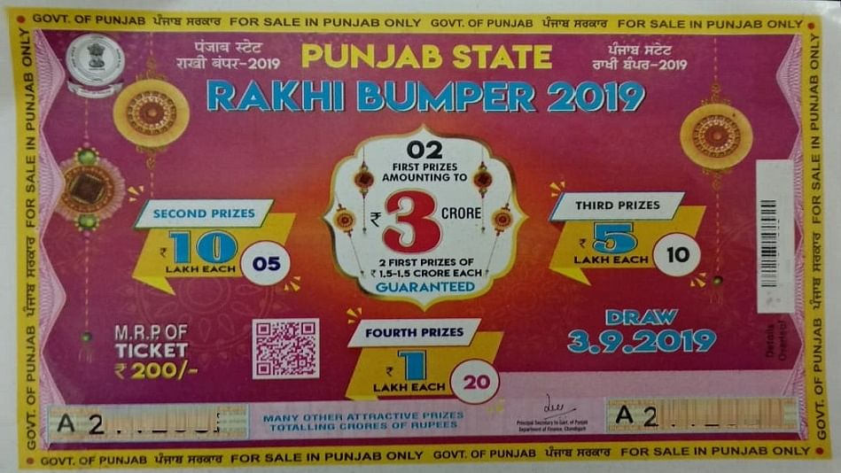 Punjab Rakhi Bumper Result Out; 1st Prize- A-860799 & B-750320  