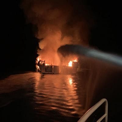 8 killed, 26 missing in California boat fire