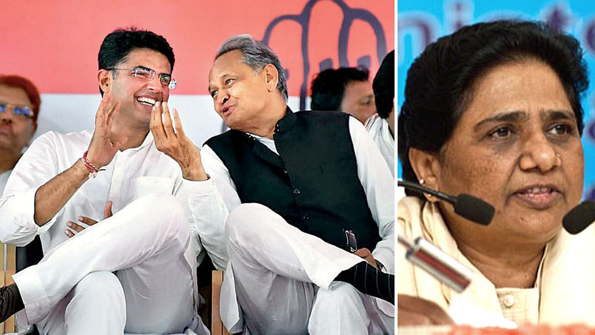 6 Raj BSP MLAs Pitch for Cong Merger, Mayawati Calls it ‘Betrayal’
