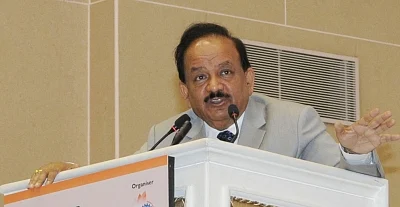 Union Minister Dr. Harsh Vardhan. (Photo: IANS)