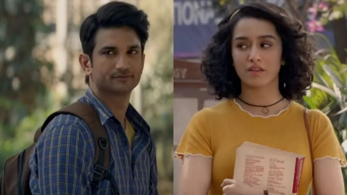 Sushant Singh Rajput and Shraddha Kapoor in ‘Chhichhore’.