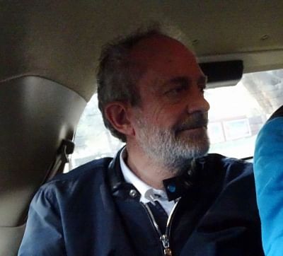 New Delhi: British national Christian Michel James, the middleman wanted in the Rs 3,600 crore AgustaWestland VVIP chopper deal case, being taken to be produced before Patiala House Court, on Dec 30, 2018. (Photo: IANS)