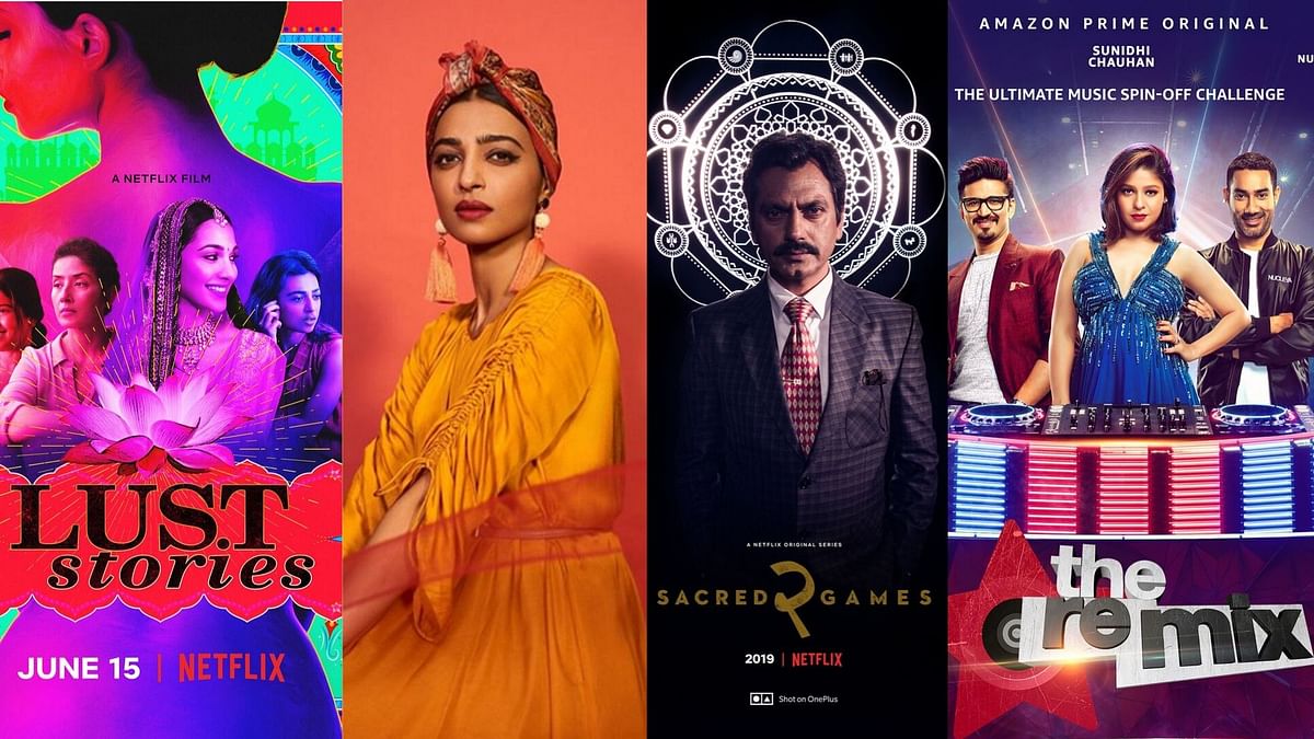  Cheer on as Radhika Apte, Sacred Games, Lust Stories, The Remix can sill make India proud. 