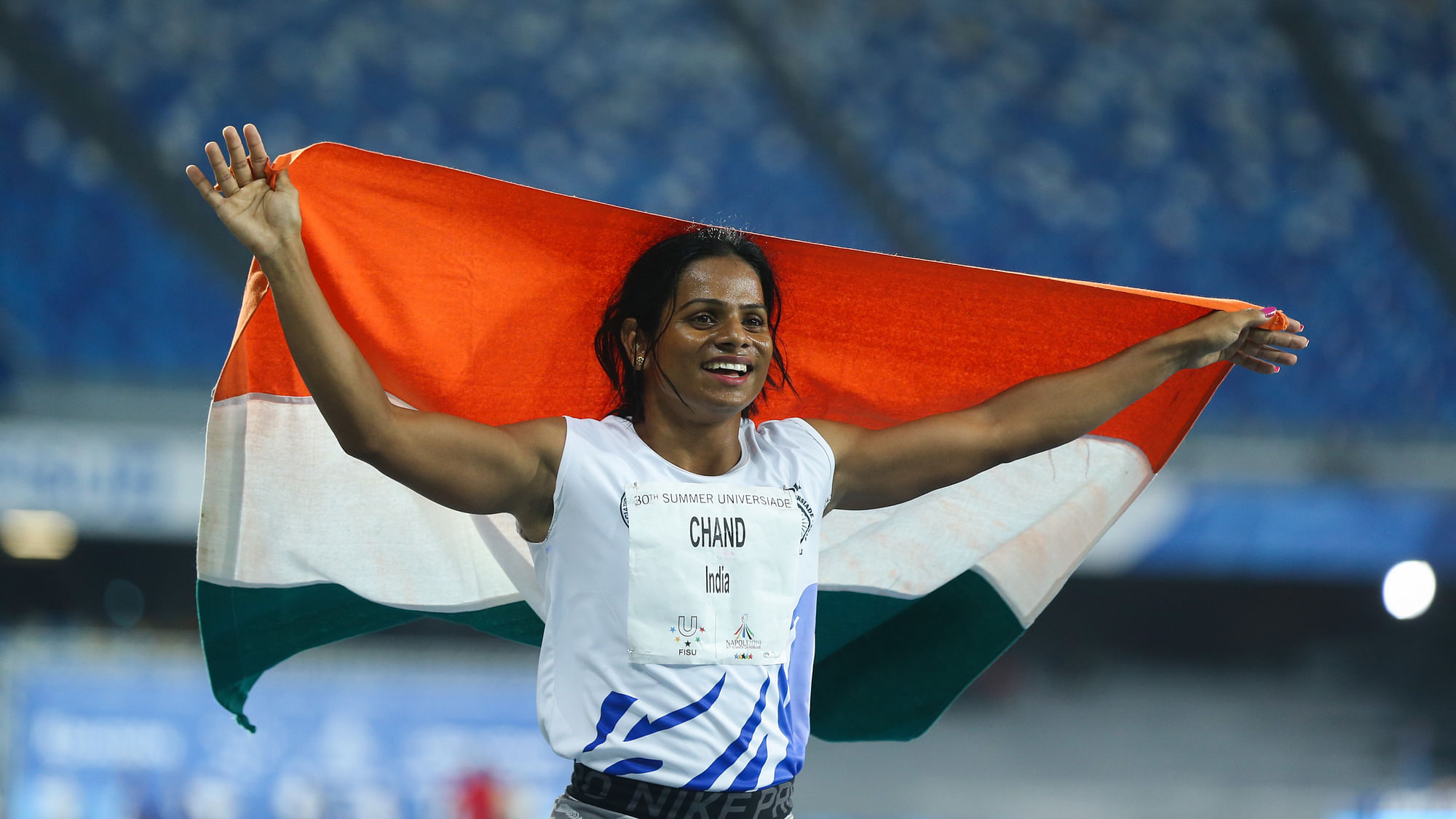 Dutee Chand  broke her own 100m national record on her way to a Gold at the National Open Athletics Championships in Ranchi.