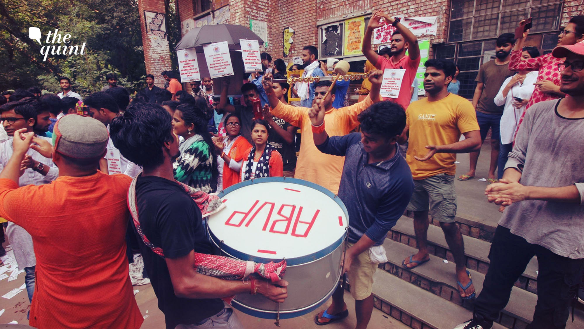 What’s keeping ABVP from breaking into the Left stronghold? Here’s a look at some factors that might be responsible.