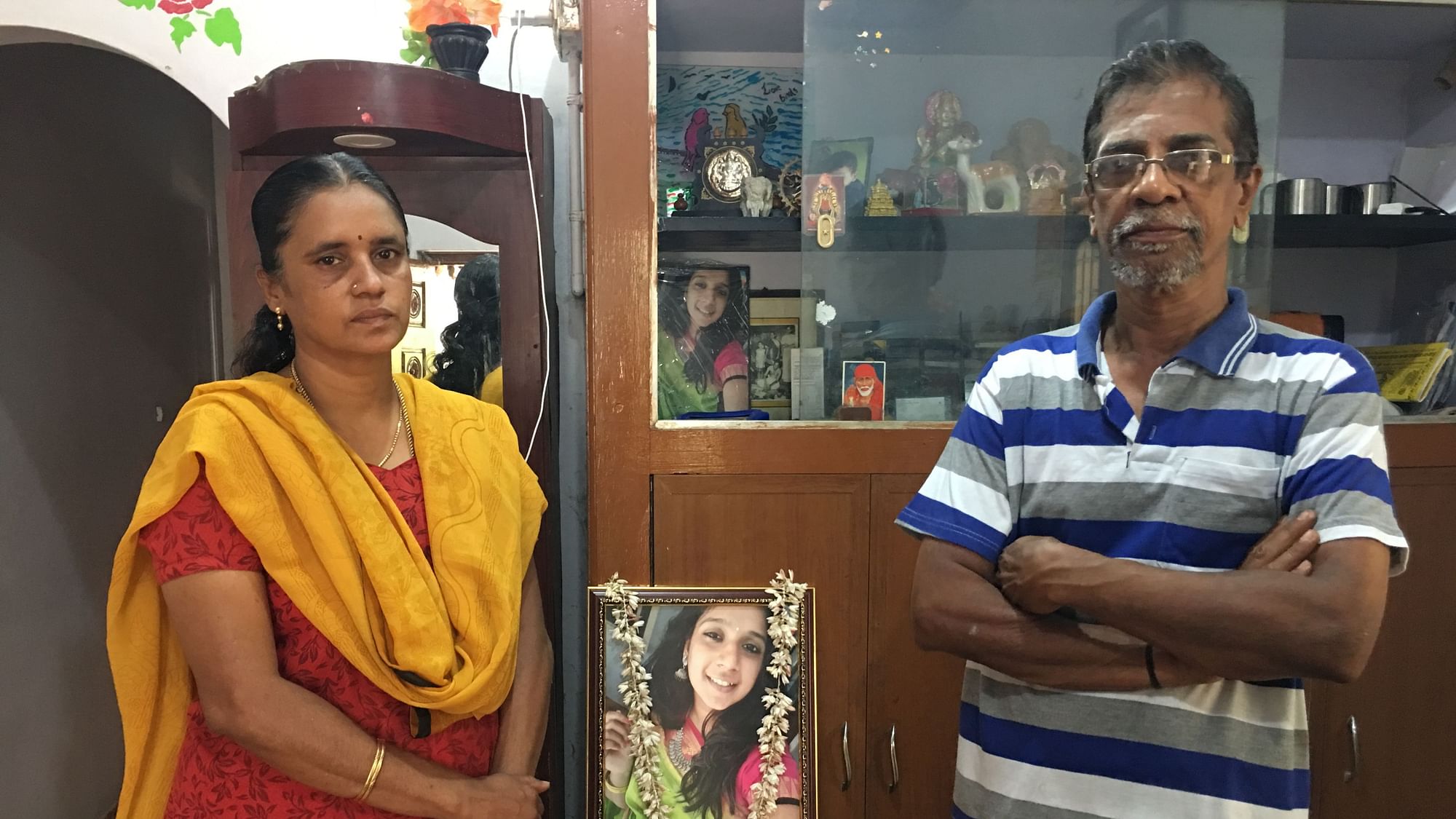 Ravi and Geetha talk about how gruelling days since their daughter Subhasri lost her life have been.