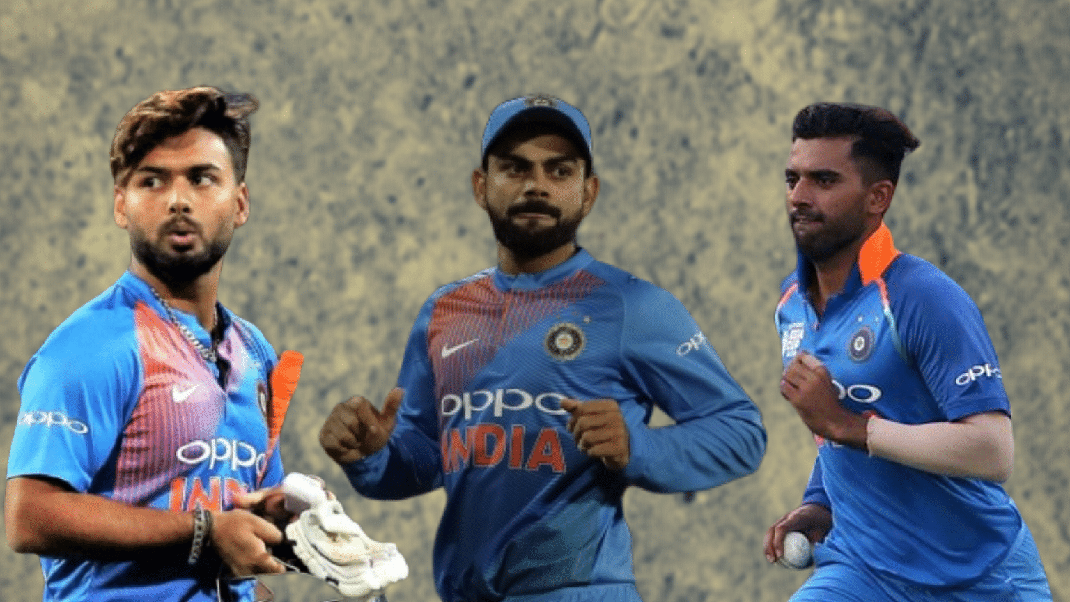 While Virat Kohli (centre), Deepak Chahar (right) made their mark in the series, Rishabh Pant continued to struggle with the bat.