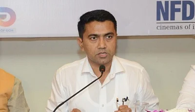 Pramod Sawant. (File Photo: IANS)