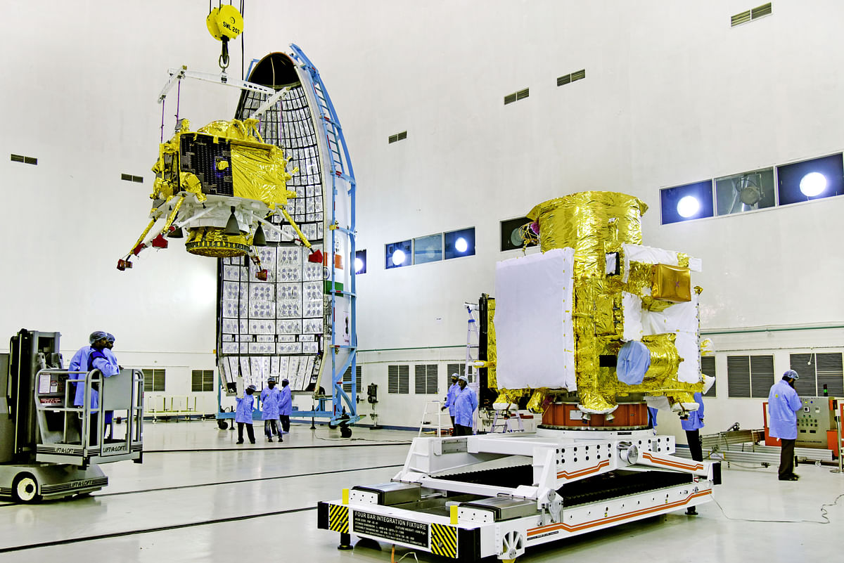 The lander of Chandrayaan-2 is scheduled to land on the moon this Saturday between 1:30 am and 2:30 am.