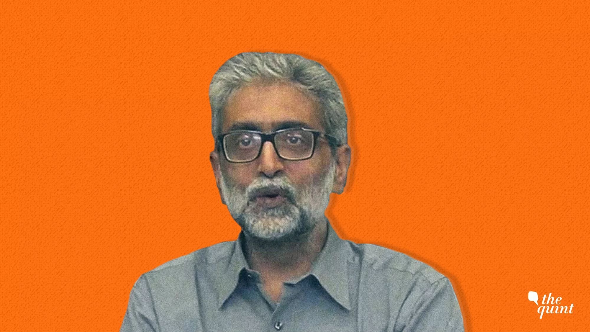 File image of Civil liberties activist Gautam Navlakha.