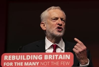 British Labour Party leader Jeremy Corbyn. (Xinhua/Han Yan/IANS)