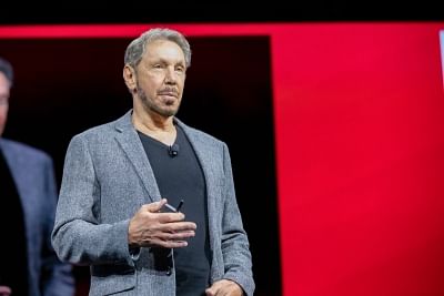 Oracle Co-Founder and Executive Chairman Larry Ellison unveils Oracle