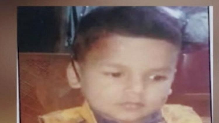 Body of 4-yr-old found in a drain five days after he went missing.