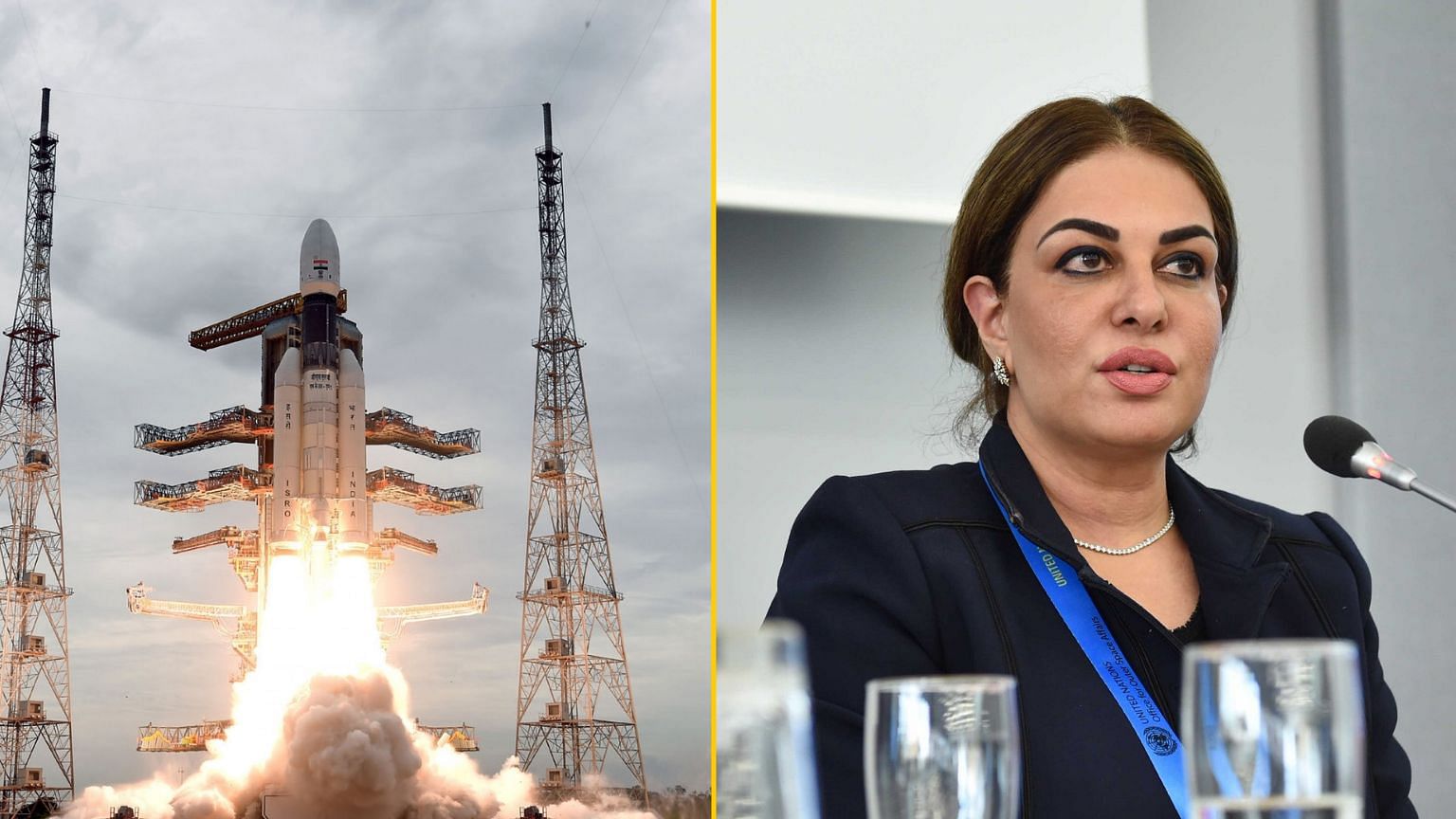 Namira Salim, Pakistan’s first female astronaut, has congratulated Indian Space and Research Organisation (ISRO) on the Chandrayaan-2 mission.