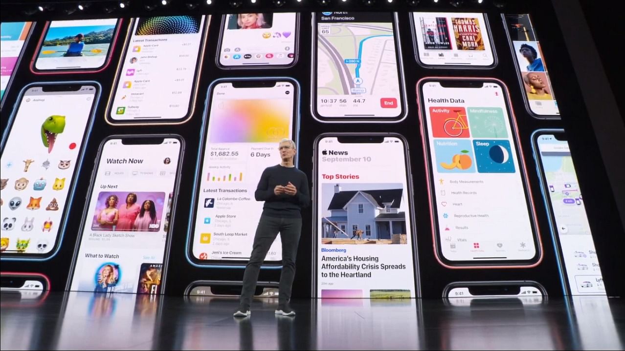 Apple CEO Tim Cook reveals the new iPhone 11.&nbsp;