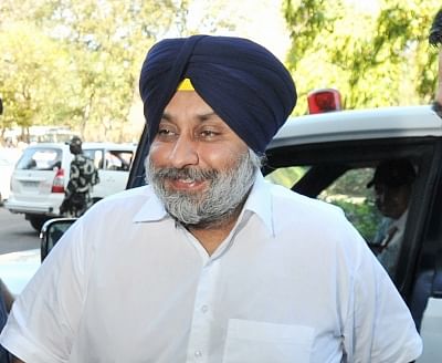 Punjab Deputy Chief Minister Sukhbir Singh Badal. (File Photo: IANS)
