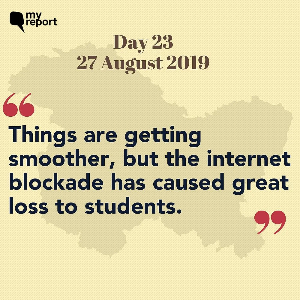 Dear Diary, It Has Been a Month Since Article 370 Was Abrogated