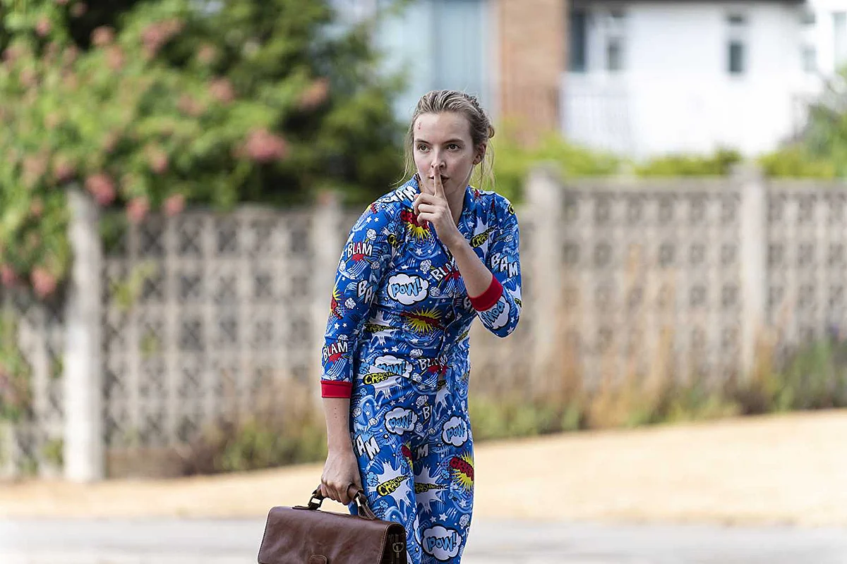 Jodie Comer in <i>Killing Eve.</i>