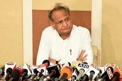 Rajasthan Chief Minister Ashok Gehlot. (Photo: Ravi Shankar Vyas/IANS)