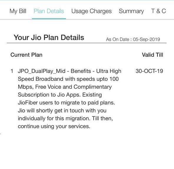 The broadband service from Reliance Jio is expected to come in different plans costing between Rs 700 and Rs 10,000