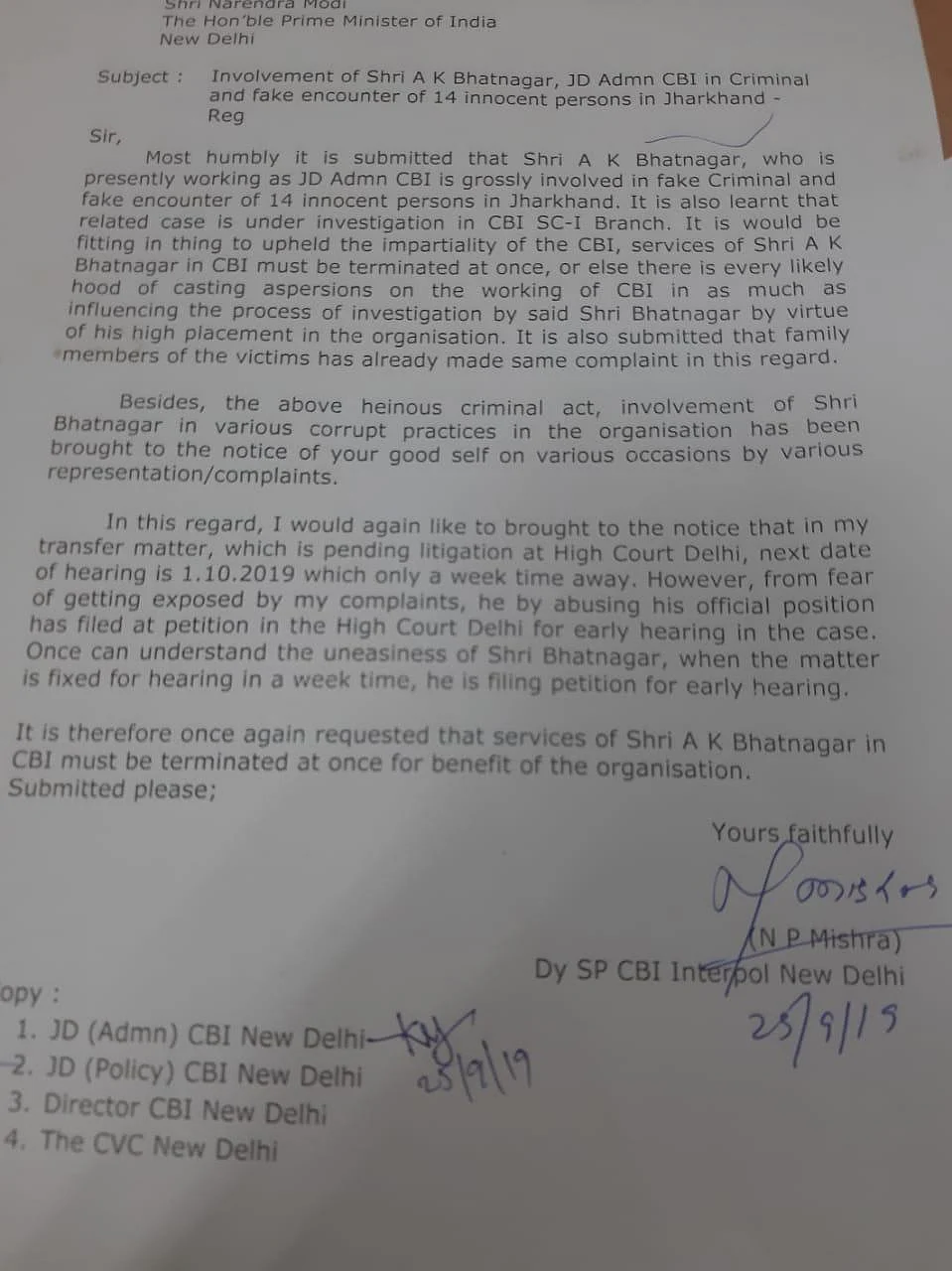 No Evidence: CBI on ‘Fake Encounter’ Charge Against Joint Director