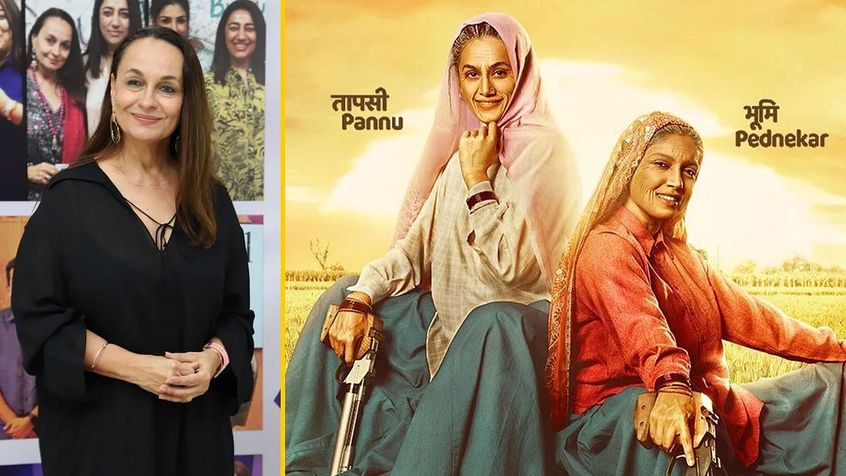 Soni Razdan has reacted to Taapsee Pannu and Bhumi Pednekar in the ‘Saand ki Aankh’ trailer.