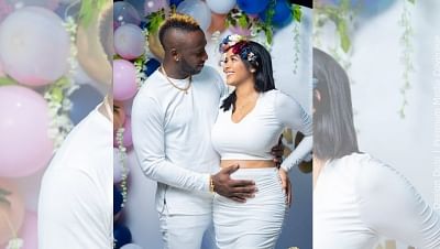 Andre Russell announces arrival of first baby in unique way