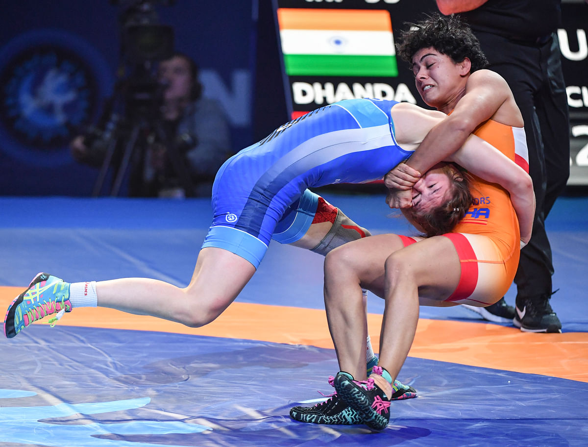 Vinesh Phogat has won the bronze medal at the Wrestling World Championships, her first medal at the event.