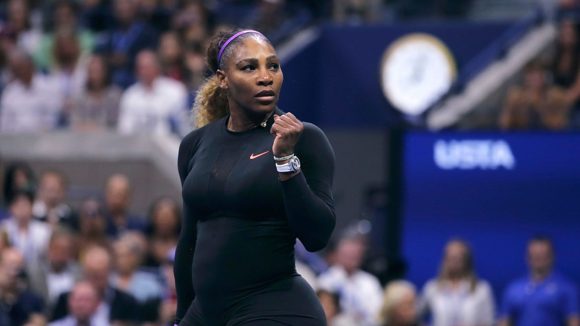 The numbers associated with Serena Williams’ US Open quarterfinal victory over Wang Qiang were so stark.