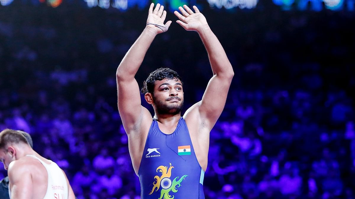 India’s Rahul Aware will fight for the bronze medal in the 61 kg non-Olympic category.