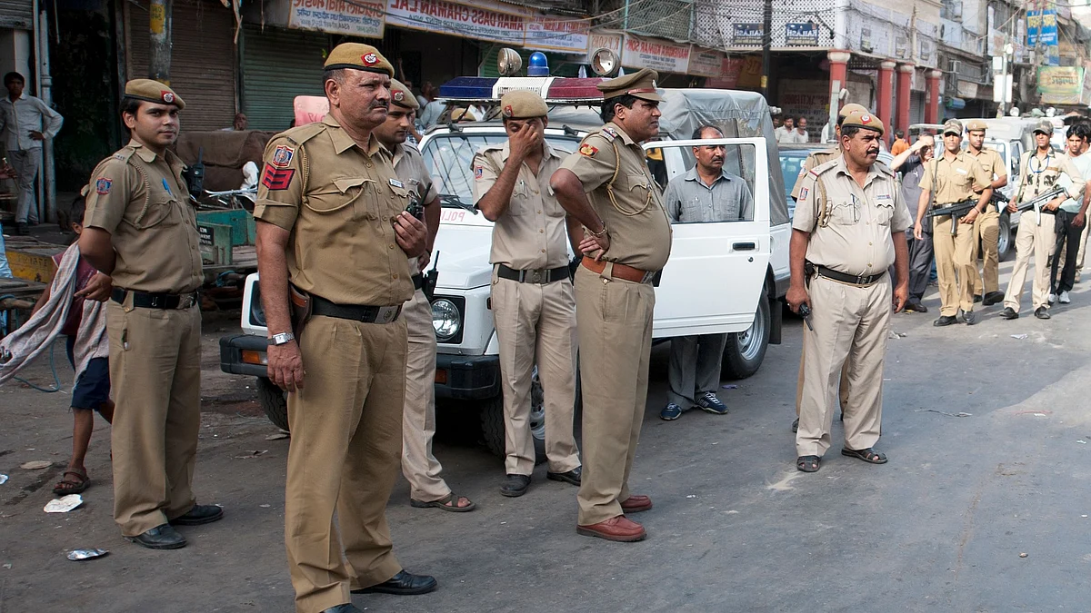 Study shows that Delhi police are the best in terms of staffing and infrastructure in an analysis of 22 states. (Photo used for representative purposes only)